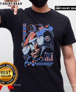 Nice Mega Man Loading T-Shirt featuring vibrant graphics of Mega Man in action, perfect for retro gaming fans.