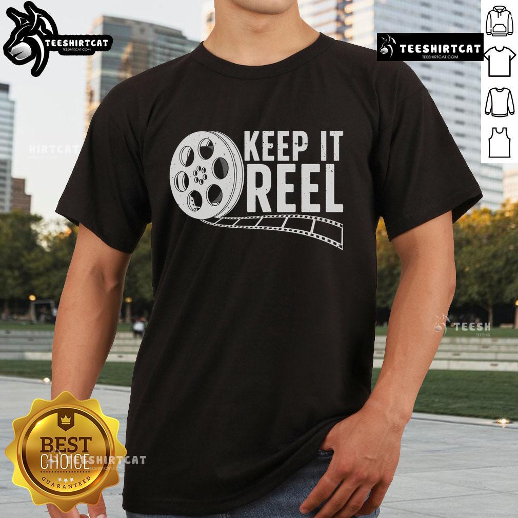Nice Movie Film Maker Keep Reel T Shirt Nice Movie Film Maker Keep Reel T-Shirt featuring a stylish design for film enthusiasts and aspiring filmmakers.