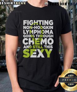 Stylish Non Hodgkin Lymphoma Chemo awareness t-shirt featuring bold graphics to promote cancer awareness and support.