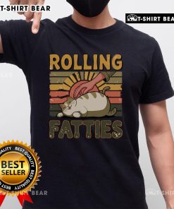 Funny cat t-shirt featuring a chubby kitten, perfect for cat lovers and owners who enjoy humor about their pets.