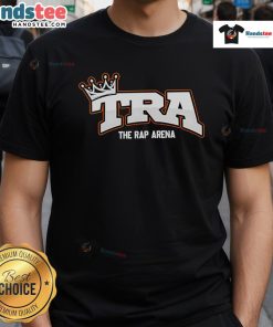 Nice The Rap Arena Tra Crown T-Shirt featuring a bold graphic design, perfect for hip-hop fashion enthusiasts.