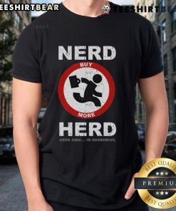 Nice Vintage Nerd Herd Geek Chic In Overdrive T-Shirt featuring retro graphics and a playful design for stylish nerds.