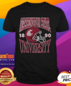 Alt Text: Nice Washington State Cougars Classic Team Helmet T-Shirt featuring the iconic Cougars logo in vibrant colors.
