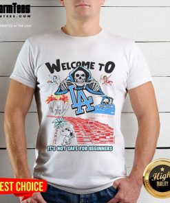 Nice Welcome To La Ivory T-Shirt for beginners, featuring bold design and vibrant colors, perfect for casual wear.