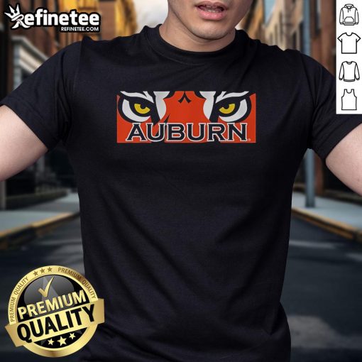 Official Auburn Tigers Mascot Eyes T-Shirt featuring vibrant graphics of the Auburn Tigers mascot for fans and athletes.
