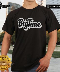 Official Bigtime 2024 Logo T-Shirt featuring a bold design and vibrant colors, perfect for fans and collectors.