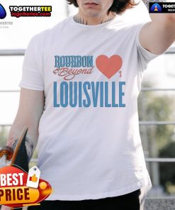 Official Bourbon & Beyond Loves Louisville Event T-Shirt featuring vibrant design and festival branding.