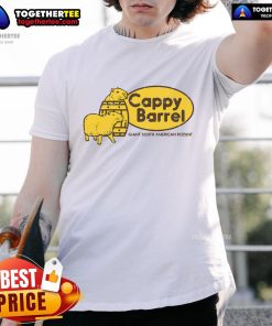Official Capybara Cappy Barrel Giant South American T-Shirt featuring a vibrant capybara graphic and playful design.