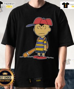 Official Charlie Brown Baseball T-Shirt featuring iconic Peanuts character in vibrant colors and comfortable design.