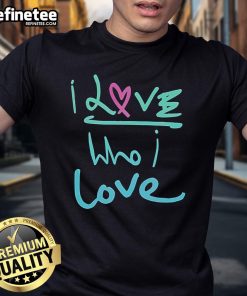 Alt Text: Official Coldplay I Love Who I Love T-Shirt featuring vibrant graphics and a stylish fit for fans and music lovers.