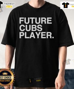 Alt Text: Official Future Cubs Player T-Shirt featuring team logo and vibrant colors for young baseball fans.