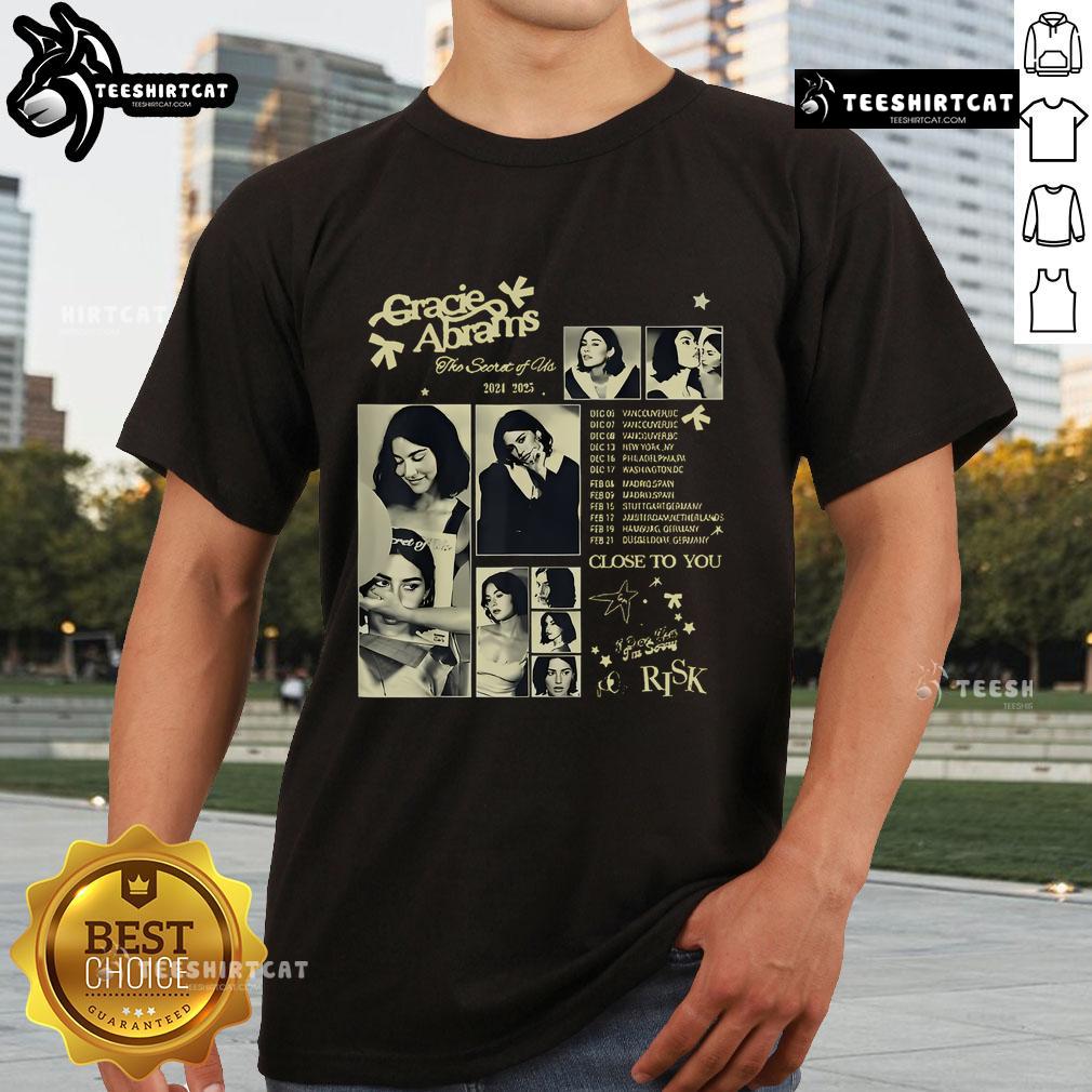 Official Gracies Abrams Album The Secrets Of Us T Shirt Official Gracie Abrams album 'The Secrets Of Us' T-shirt featuring unique design and vibrant colors for fans.