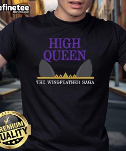 Official High Queen The Wingfeather Saga T-Shirt featuring vibrant artwork and a comfortable fit for fans of the series.