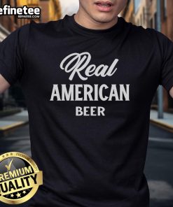 Official Hulk Hogan Real American Beer T-Shirt featuring bold graphics and vibrant colors, perfect for wrestling fans.