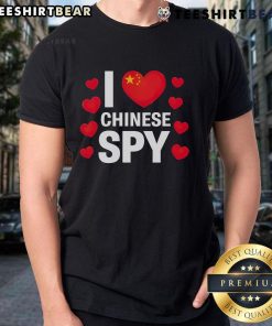 Official I Love Chinese Spy TikTok 2025 T-Shirt featuring bold graphics and trendy design for TikTok enthusiasts.