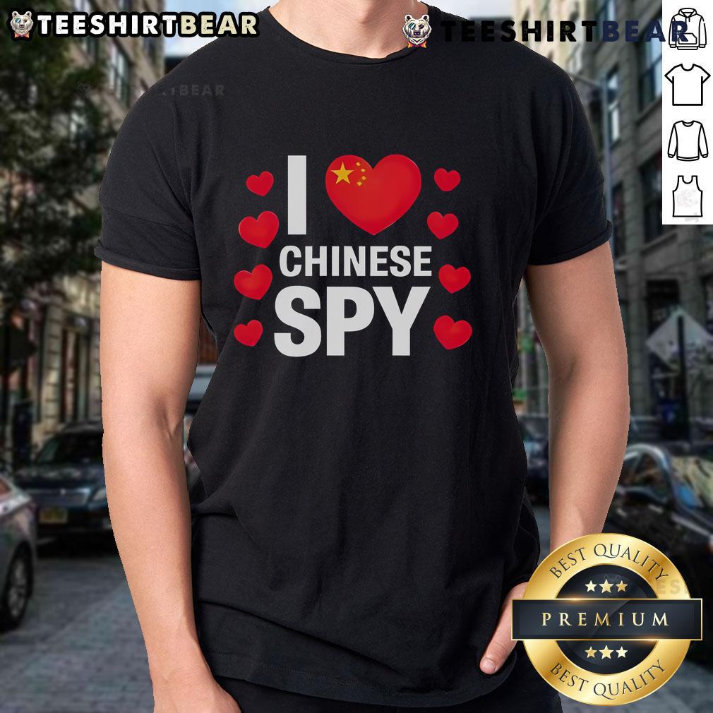 Official I Love Chinese Spy Tiktok 2025 T Shirt Official I Love Chinese Spy TikTok 2025 T-Shirt featuring bold graphics and trendy design for TikTok enthusiasts.