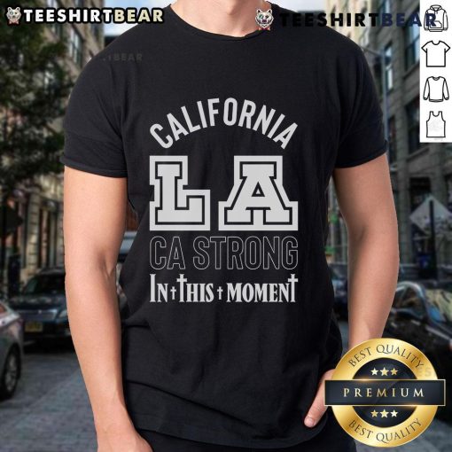 Official In This Moment CA Strong LA T-Shirt featuring bold graphics and a stylish design for fans of the band.