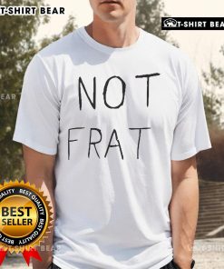 Official Indy Nation Not Frat T-Shirt featuring bold graphics and a comfortable fit for fans of Indy racing culture.