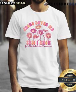Official Jesus Loves Me This I Know For The Bible Tells Me So T-Shirt featuring a vibrant, faith-inspired design.