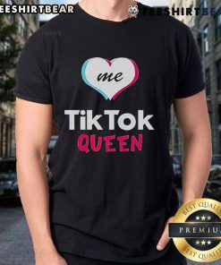 Official Love Me TikTok Queen T-Shirt 2025 featuring vibrant design for TikTok fans and creators.