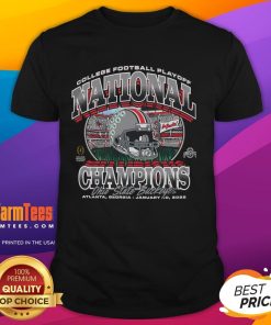 Official Ohio State Buckeyes 2025 CFP National Champions T-Shirt showcasing team pride and championship spirit.