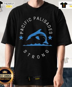 Official Pacific Palisades Strong T-Shirt featuring bold graphics and a comfortable fit for community pride.