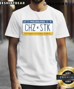 Alt Text: Official Philadelphia Chz Stk Go Birds T-Shirt featuring bold graphics, perfect for fans of Philly sports and cheesesteaks.