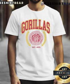 Alt Text: Official Pittsburg State Gorillas Team Crest T-Shirt featuring bold logo and colors, perfect for fans and supporters.