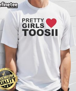 Alt Text: Official Pretty Girls Love Toosii T-Shirt featuring vibrant design and stylish fit, perfect for fans of Toosii.