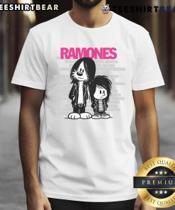 Official Ramones Rocket To Russia T-Shirt featuring iconic band logo and vibrant design, perfect for punk rock fans.