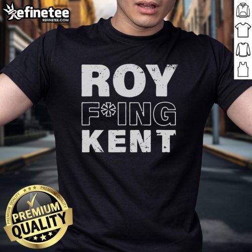 Official Roy Fing Kent funny vintage T-shirt featuring a humorous design and classic fit for fans of the show.