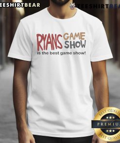 Official Ryans Game Show Is The Best Game Show T-Shirt featuring vibrant graphics and a fun design for fans of the show.