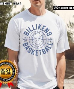 Alt Text: Official Saint Louis Billikens Basketball Oh When The Saints Go Marching T-Shirt featuring team colors and logo.