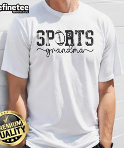 Official Sports Grandma T-Shirt featuring a fun design for proud sports grandmothers who cheer for their grandchildren.