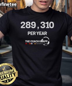 Official Washington Commanders Coach Greg Knapp T-Shirt featuring bold team logo and vibrant colors, perfect for fans.