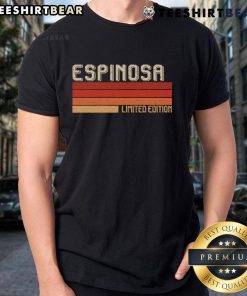 Alt Text: Original Espinosa Limited Edition personalized vintage retro T-shirt design featuring unique graphics and stylish colors.