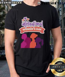 Premium Gender Equality Inspire Inclusion International T-Shirt showcasing a vibrant design promoting inclusivity and diversity.