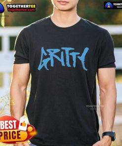Premium Gritty T-Shirt in black featuring a stylish design, perfect for casual wear and street fashion enthusiasts.