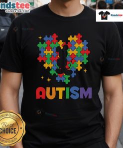 Top Autism Awareness Heart Mickey Mouse Lover T-Shirt featuring a vibrant design celebrating autism support and Disney fandom.