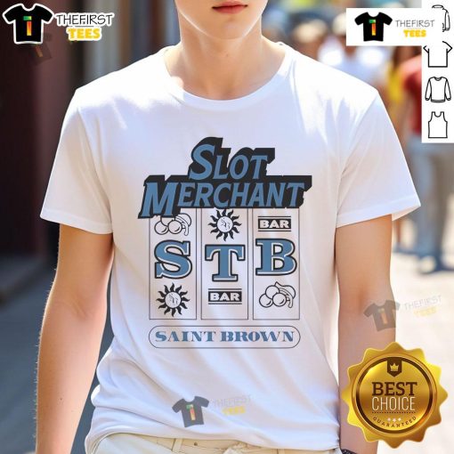 Top Detroit Lions Slot Saint Brown T-Shirt featuring vibrant colors and team logo, perfect for fans and game day wear.