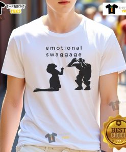 Top Emotional Swaggage T-Shirt featuring bold graphic design, perfect for stylish expression and emotional connection.