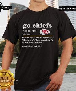 Top Go Chiefs NFL Kansas City Chiefs T-Shirt featuring vibrant team colors and logo, perfect for fans and game day.