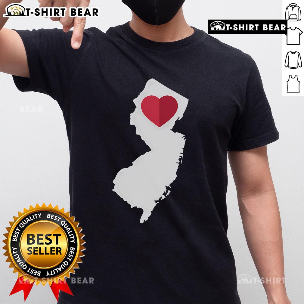 Top I Love New Jersey Nj Cute State Pride Hear T Shirt Top I Love New Jersey NJ cute state pride heart t-shirt design showcasing vibrant colors and a fun, stylish look.