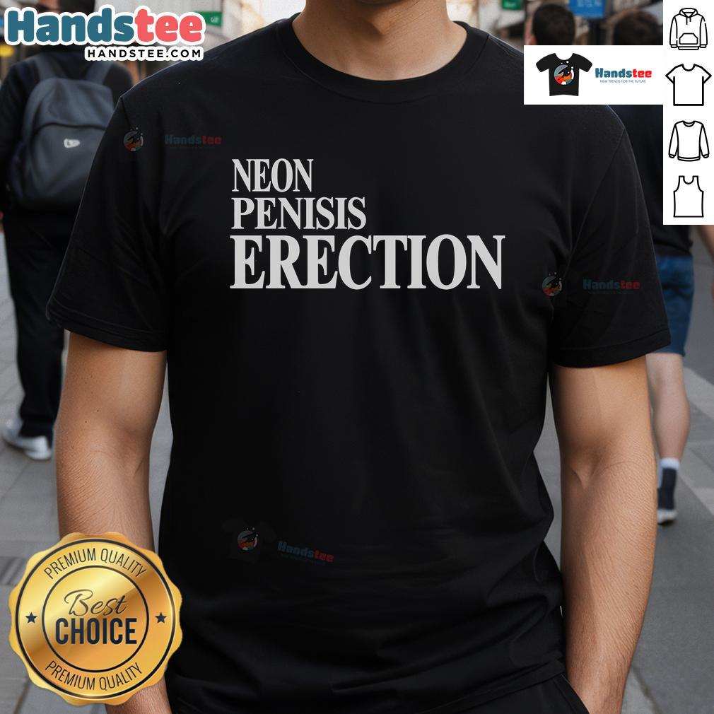 Top Neon Penisis Erection T Shirt Top Neon Penisis Erection T-Shirt featuring vibrant colors and playful design for humor and style.