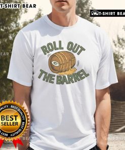 Top Packers Roll Out The Barrel T-Shirt featuring vibrant graphics celebrating Packers pride and team spirit.