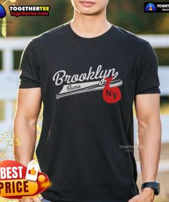 Alt Text: Top Retro Brooklyn Bums New York Baseball T-Shirt featuring vintage design and classic team colors.