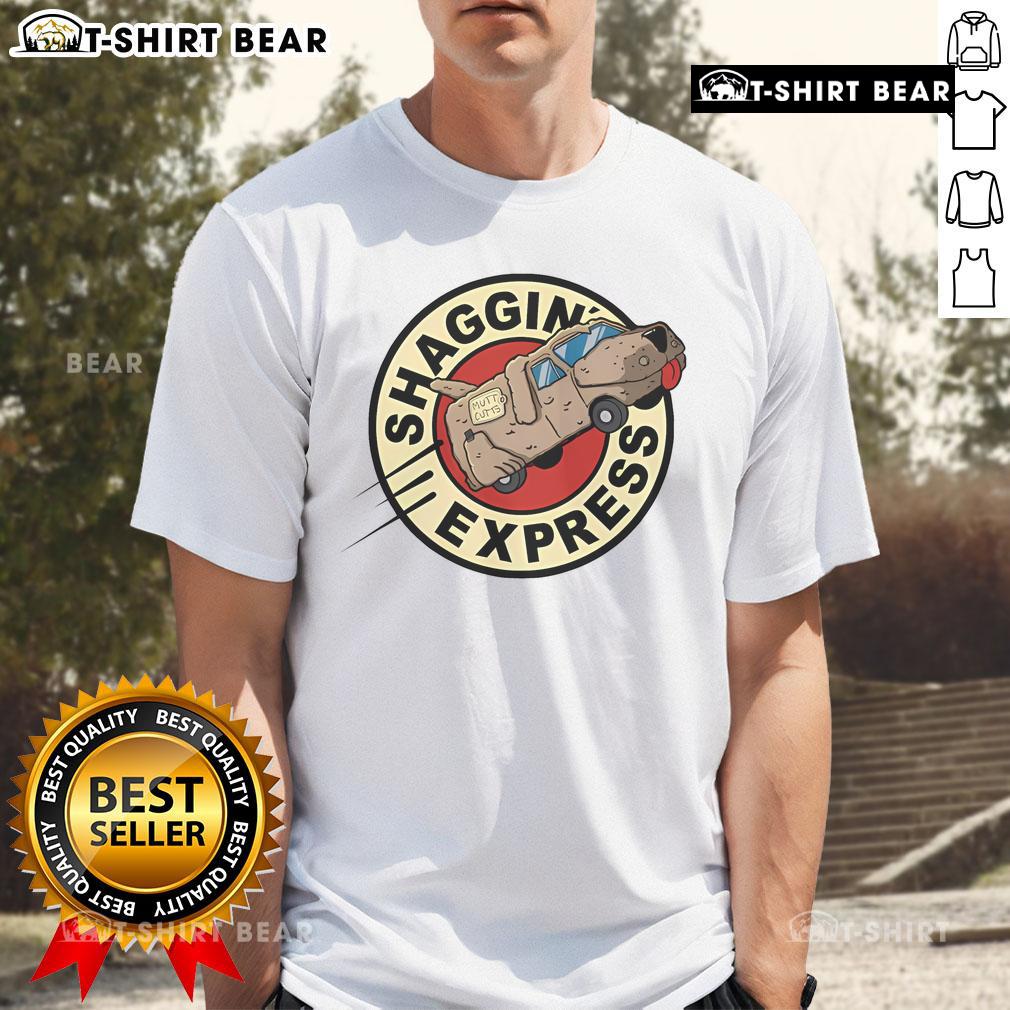 Top Shaggin Express T Shirt Top Shaggin Express T-Shirt featuring a vibrant design and comfortable fit for casual wear or parties.