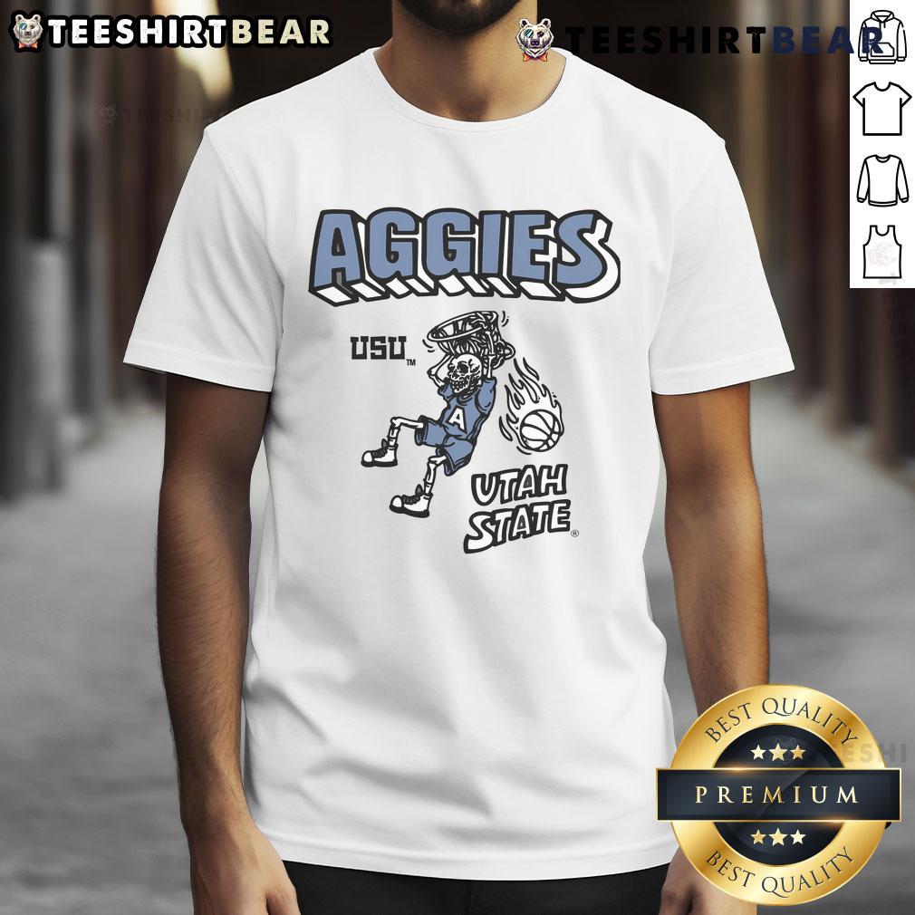 Awesome Aggies Usu Utah State T Shirt Awesome Aggies Utah State T-Shirt featuring bold graphics and vibrant colors, perfect for fans and alumni.