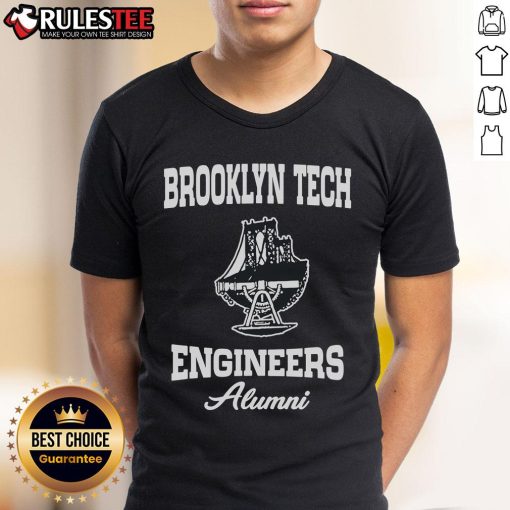 Awesome Brooklyn Tech Engineers Alumni T-Shirt featuring a modern design and bold graphics for proud graduates.