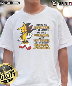 Alt Text: Awesome Cool Af Disorder Shadowchu Pikachu Shadow The Hedgehog T-Shirt featuring a unique design of Pikachu and Shadow.